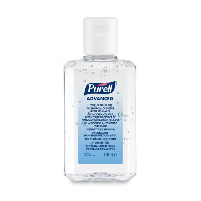 Lavender Purell Advanced Hygienic Hand Rub - 100ml Bottle