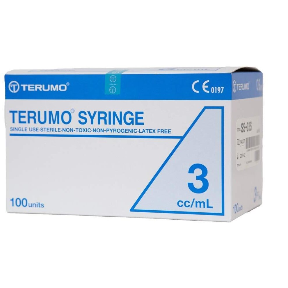 Terumo Syringe 2ml Luer Lock x100 – Medisave UK